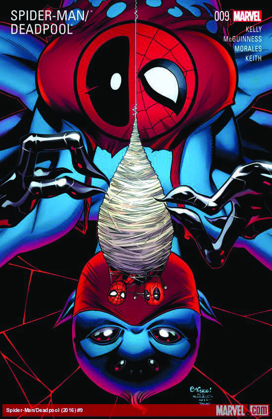 Spiderman/Deadpool swings above and beyond