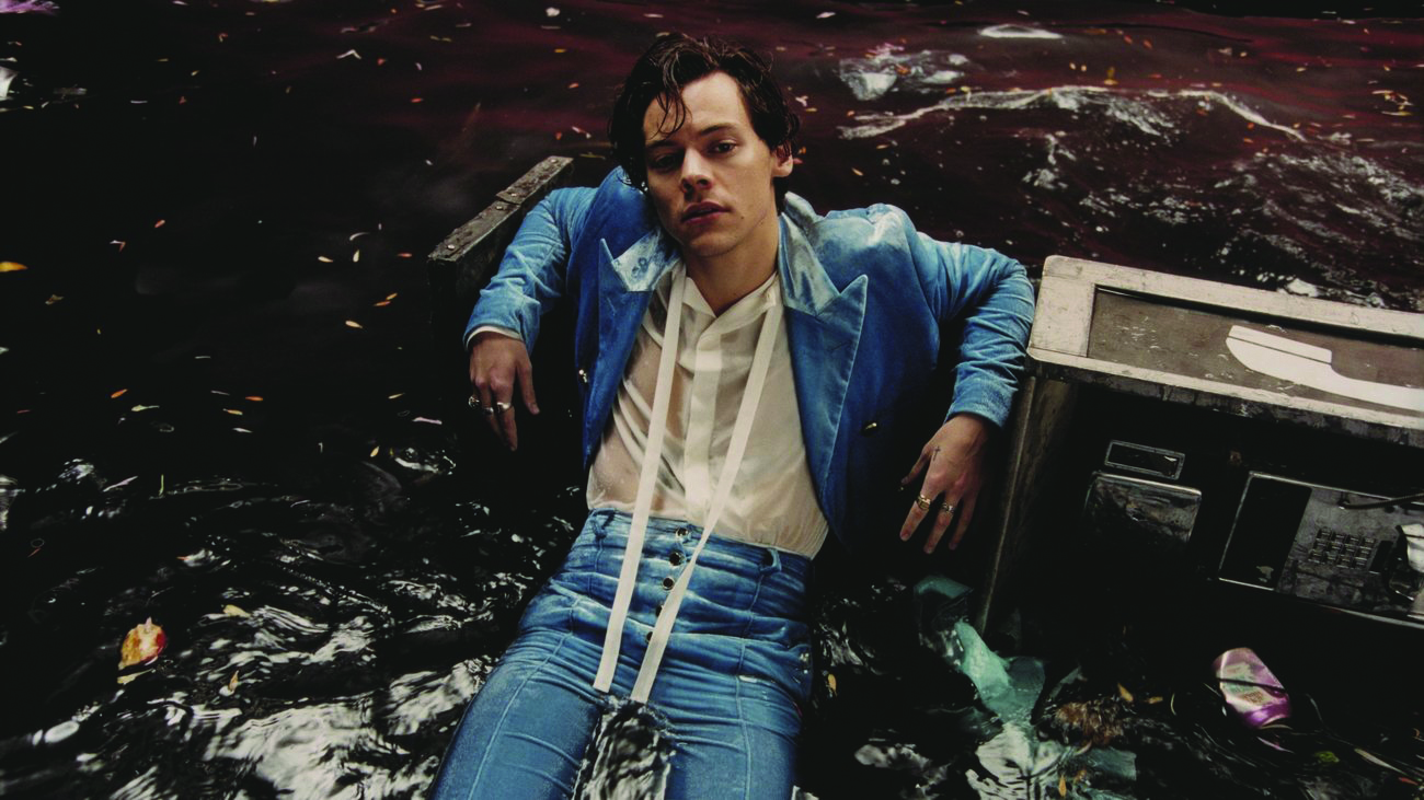 Harry Styles shows off his aesthetic in the water