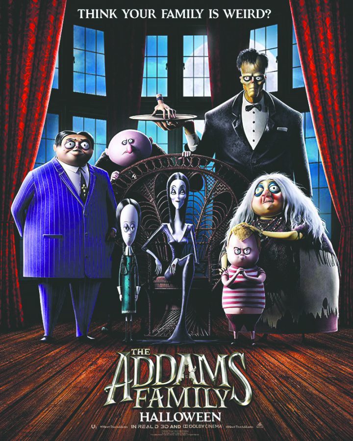 The poster for the most recent adaptation of The Addams Family. Photo courtesy of IMDb. 