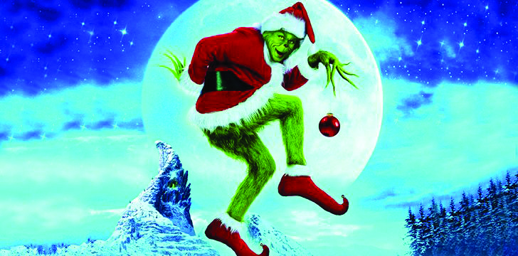 The+Grinch+ventures+out+to+go+take+away+Christmas.+
