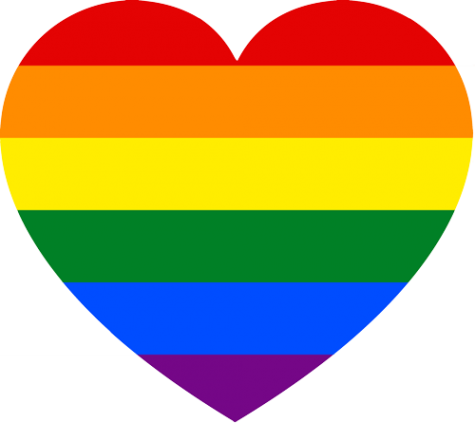 Gay-Straight Alliance heart symbol.