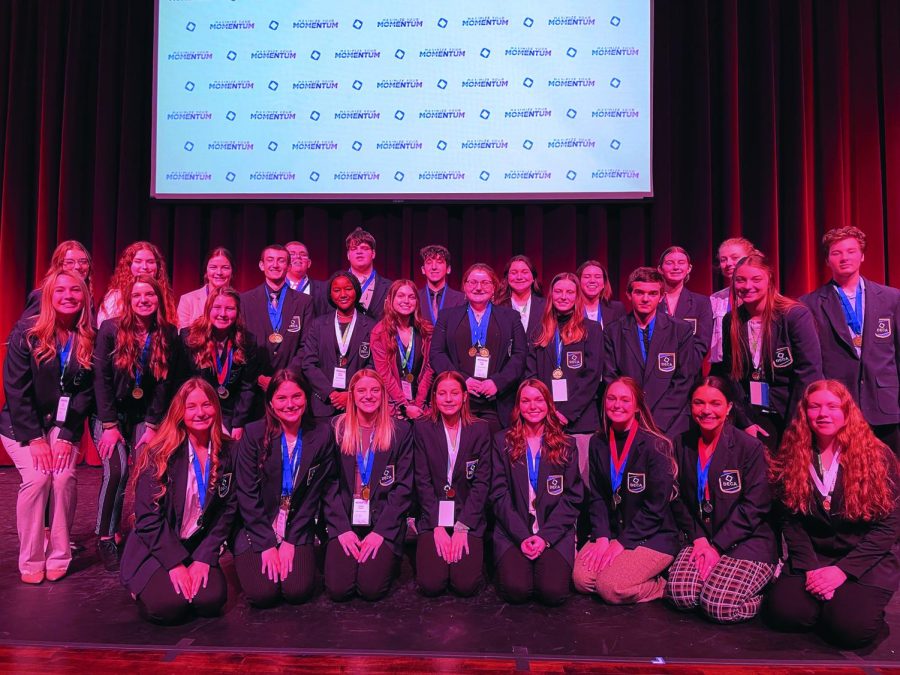 Lewiston DECA prevails at state