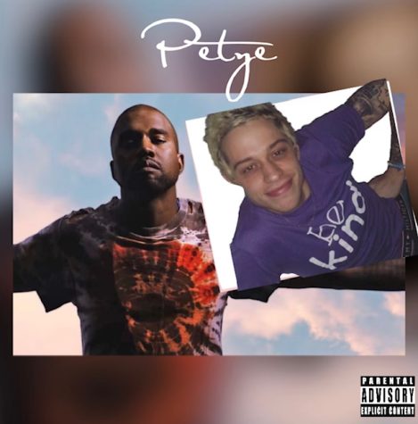 Album cover for Petye features the new couple. Image created by Jordis Aiken and Danica Keane. 
