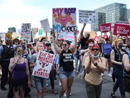 Women protesting abortion restrictions. Photo courtesy of National Public Radio (NPR). 