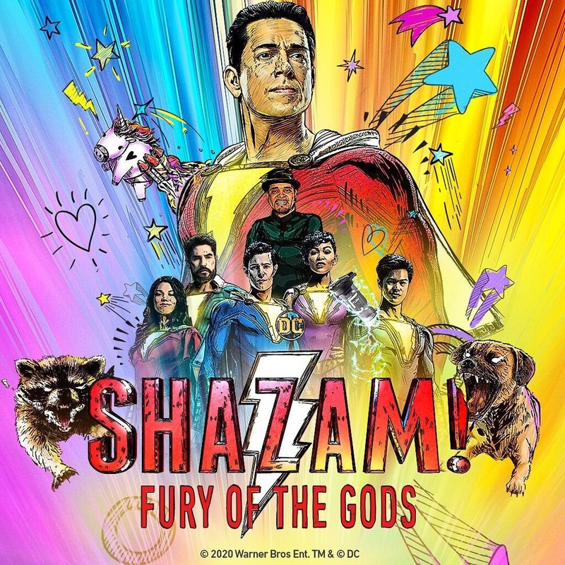Shazam! Fury of the Gods poster. Photo courtesy of Thedirect.com.