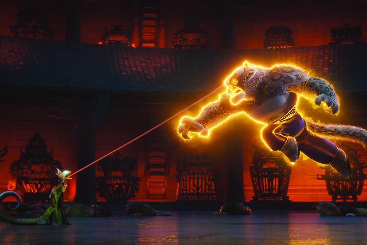 Kung Fu Panda 4’s main villain shows off her powers. Image courtesy of NBC.com.
