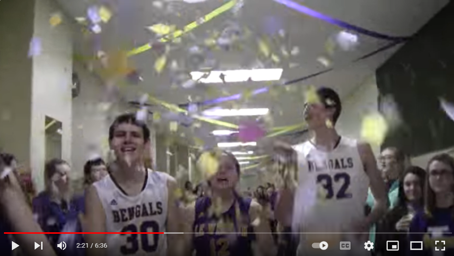 LHS students created a lip dub in January 2016 at the old LHS campus.