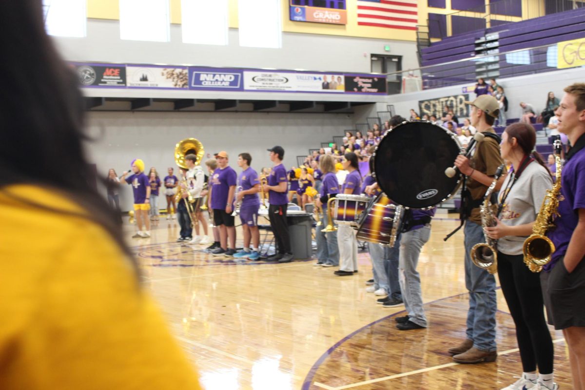 Battle of the Bridges pep assembly Friday, Sept. 13, 2024 in the LHS gym