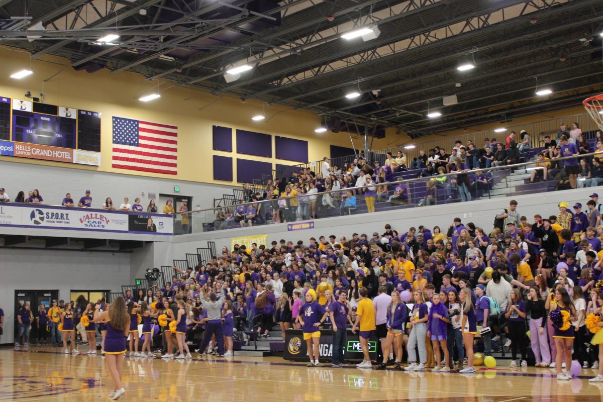 Battle of the Bridges pep assembly Friday, Sept. 13, 2024 in the LHS gym