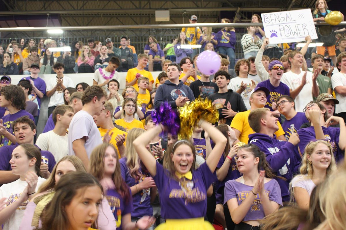 Battle of the Bridges pep assembly Friday, Sept. 13, 2024 in the LHS gym