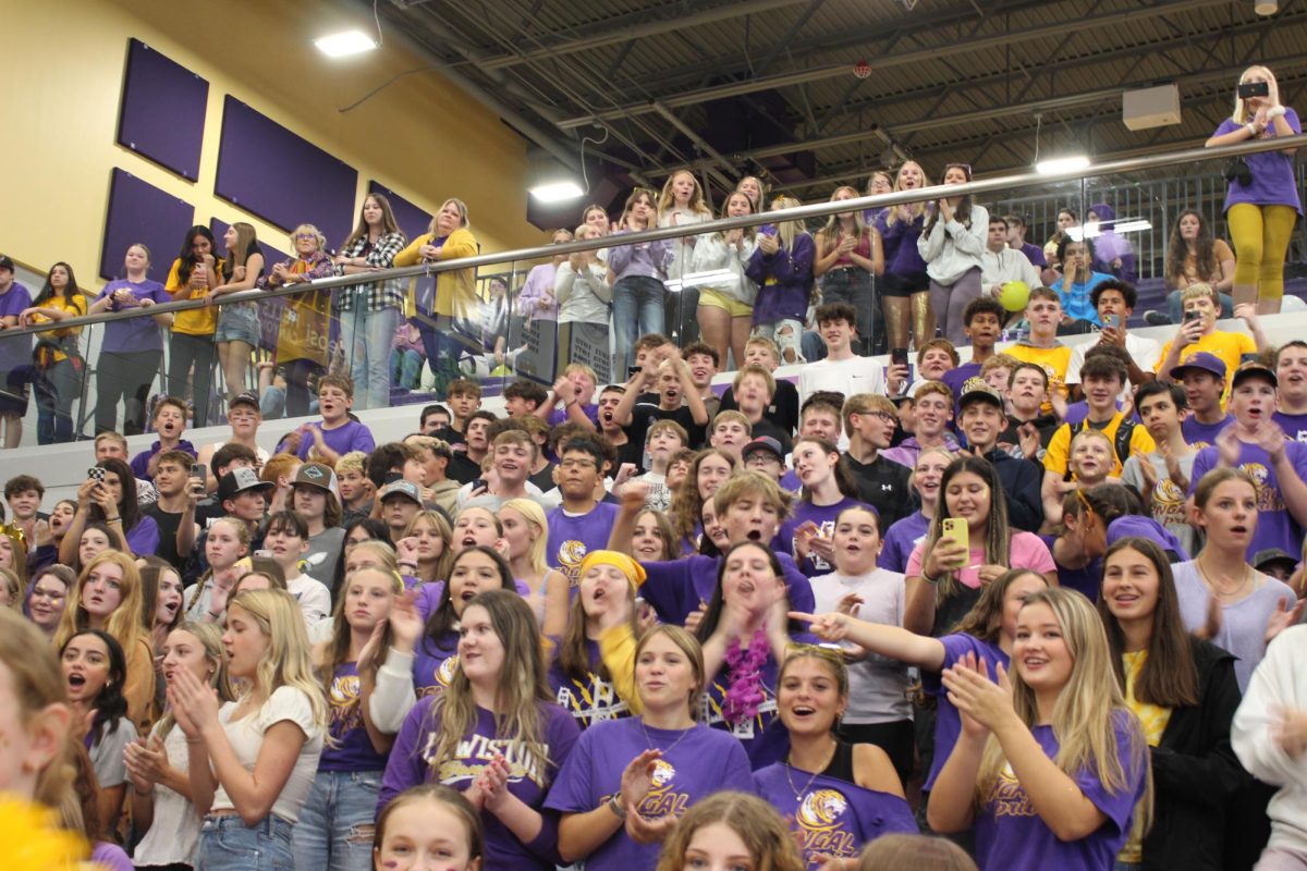 Battle of the Bridges pep assembly Friday, Sept. 13, 2024 in the LHS gym