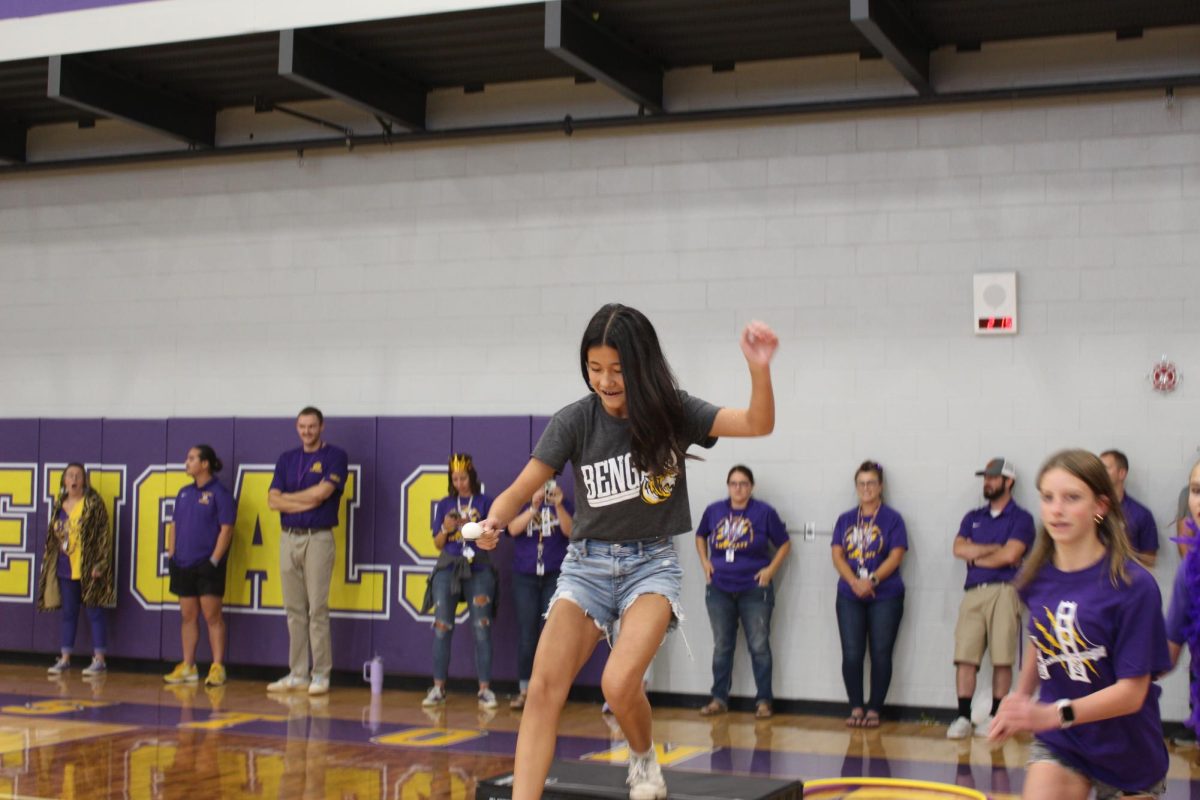 Battle of the Bridges pep assembly Friday, Sept. 13, 2024 in the LHS gym