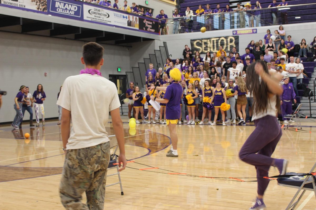 Battle of the Bridges pep assembly Friday, Sept. 13, 2024 in the LHS gym