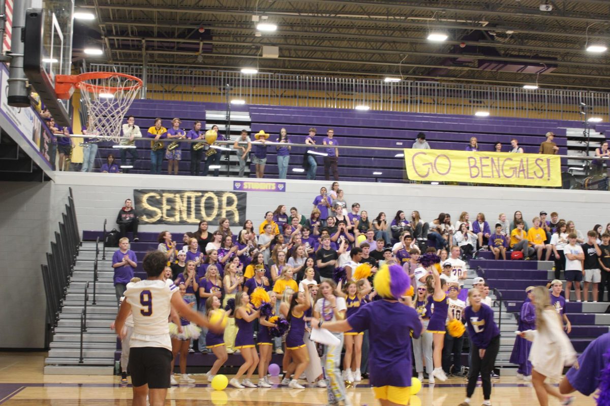 Battle of the Bridges pep assembly Friday, Sept. 13, 2024 in the LHS gym