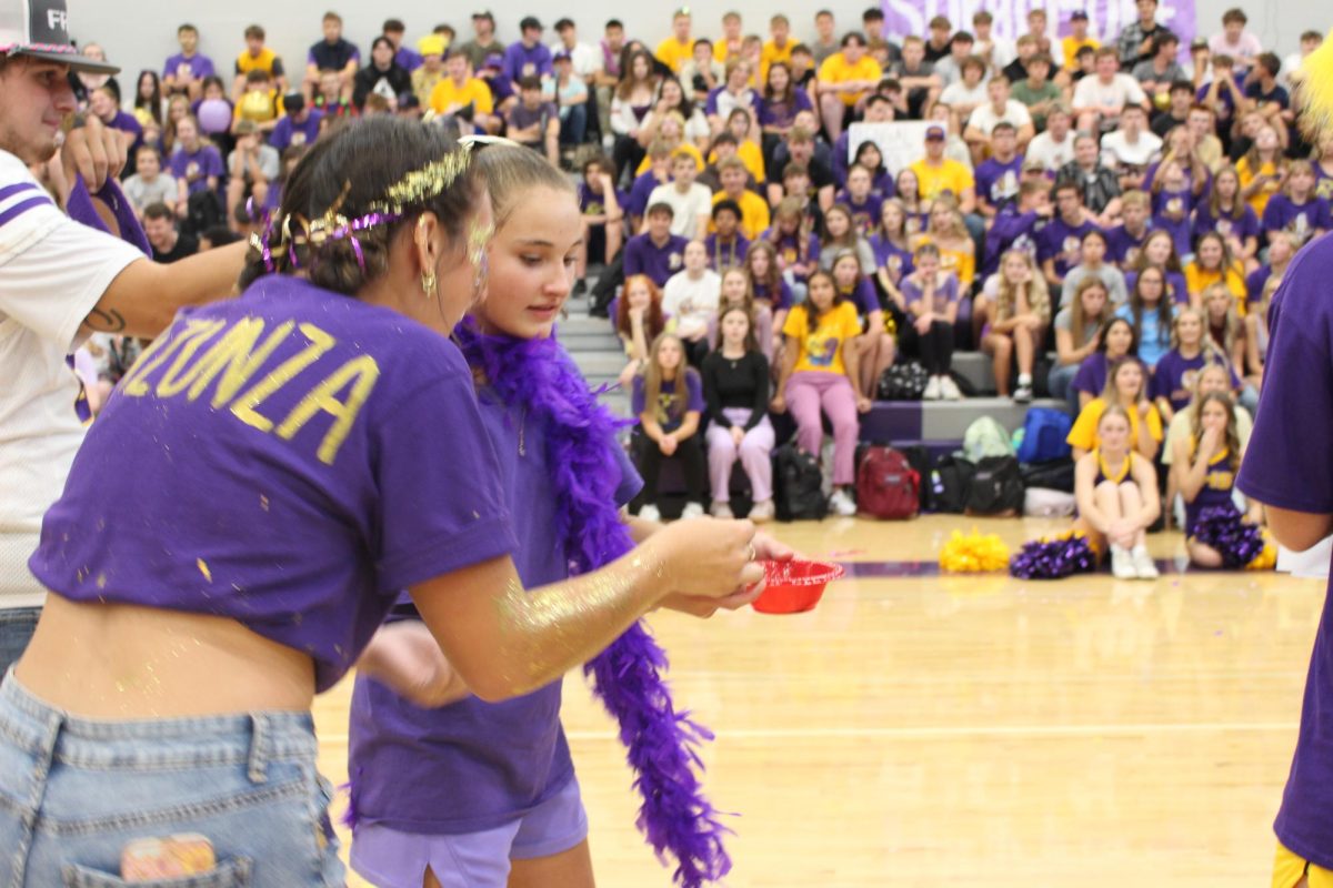 Battle of the Bridges pep assembly Friday, Sept. 13, 2024 in the LHS gym