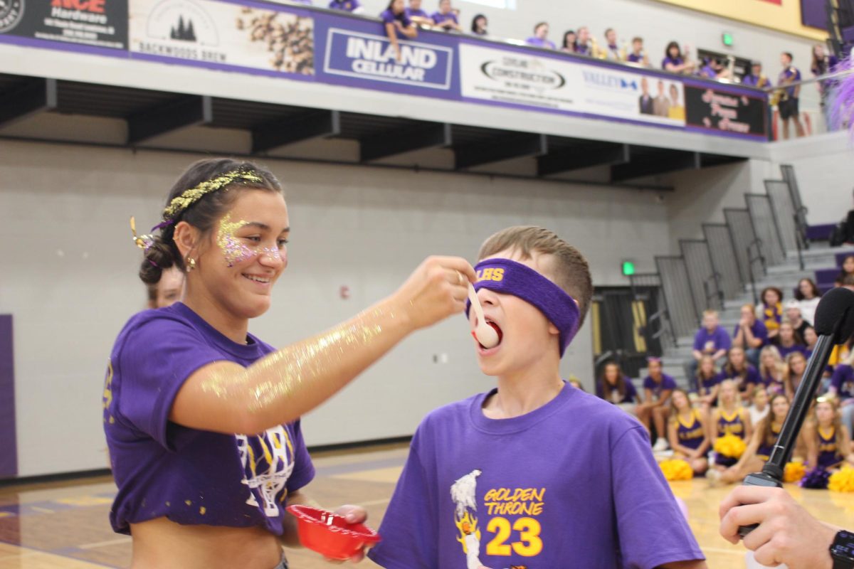 Battle of the Bridges pep assembly Friday, Sept. 13, 2024 in the LHS gym