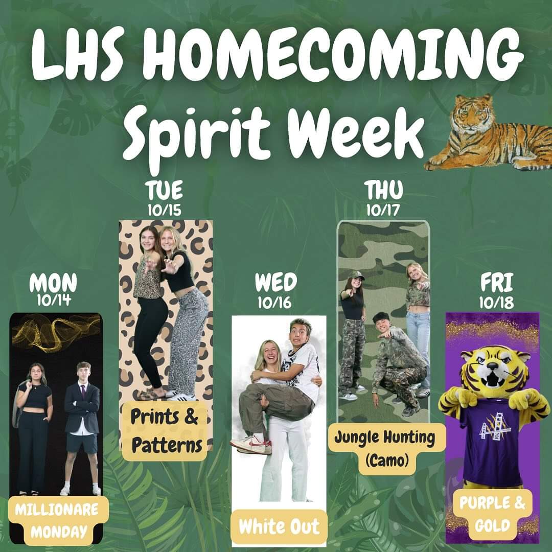 ASB announces Spirit Week dress-up days