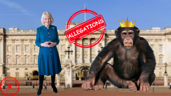 King Charles III and Queen Camilla outside Buckingham Palace, Photo made by Laini Enyeart