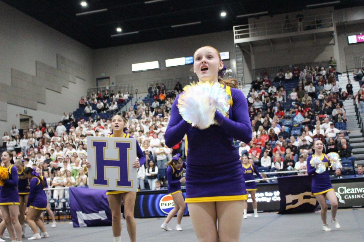 LHS Cheerleaders Halftime Performance