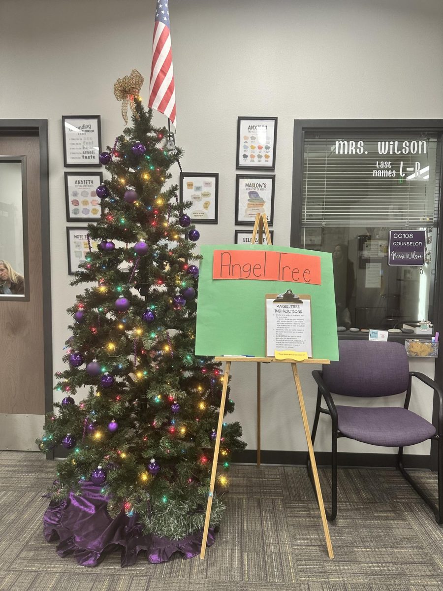 LHS Angel Tree, located in the counseling center. 