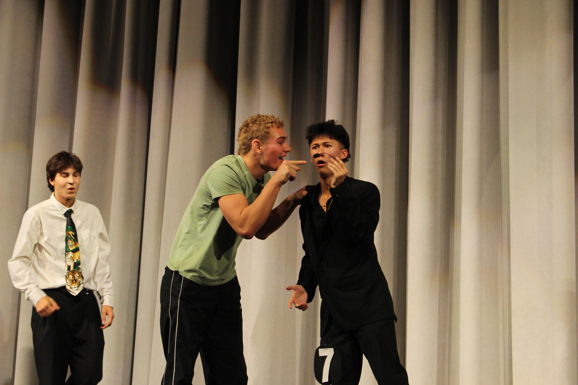 Mason Smith demolishes with magic in Mr. LHS competition